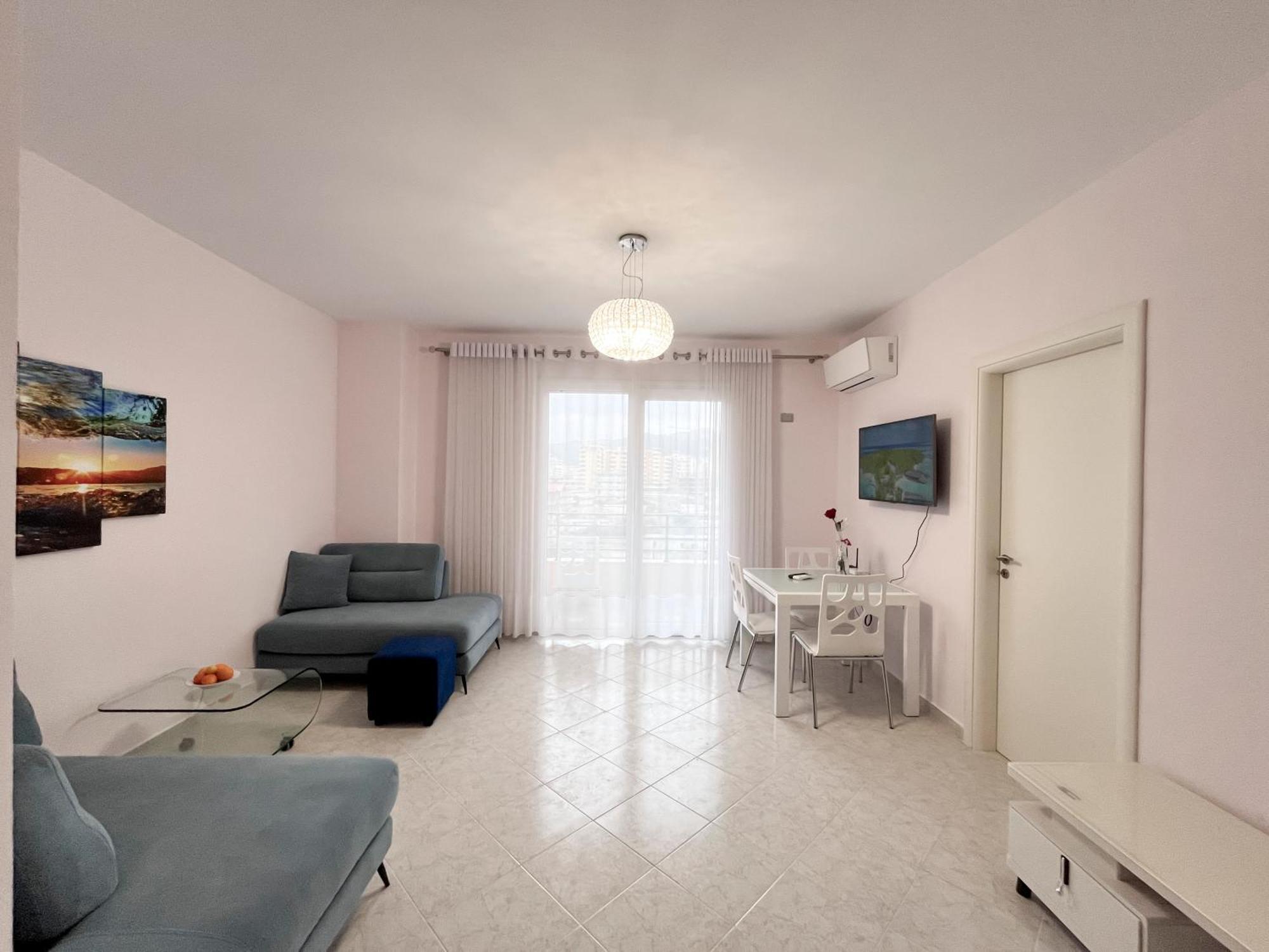 Beachfront With Hotel Facilities Vlore Bagian luar foto